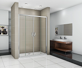 Душевое ограждение GOOD DOOR INFINITY WTW-TD-180-C-CH 180x180x185 Душевое ограждение GOOD DOOR INFINITY WTW-TD-180-C-CH 180x180x185