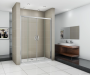 Душевое ограждение GOOD DOOR INFINITY WTW-TD-180-C-CH 180x180x185 Душевое ограждение GOOD DOOR INFINITY WTW-TD-180-C-CH 180x180x185