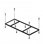 Усиленный каркас для прямоугольной ванны 170x75 SANCORS VPK17075 Усиленный каркас для прямоугольной ванны 170x75 SANCORS VPK17075