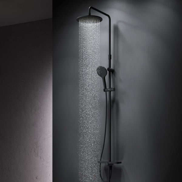 Душевая стойка AM.PM Like F0780222 черный матовый