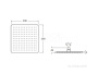 Душевая насадка Roca Raindream 300x300 нержавеющая сталь 5B2750C00 Душевая насадка Roca Raindream 300x300 нержавеющая сталь 5B2750C00