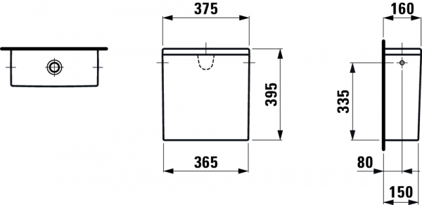 Бачок Laufen Pro 8.2995.2.000.872.1 Бачок Laufen Pro 8.2995.2.000.872.1
