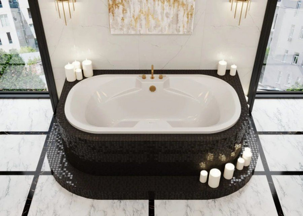 Ванна акриловая Vagnerplast Gaia 190x100 VPBA191GAI7X-04