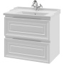 Тумба под раковину Caprigo Ponza 70 см 13520-В231 подвесная белая