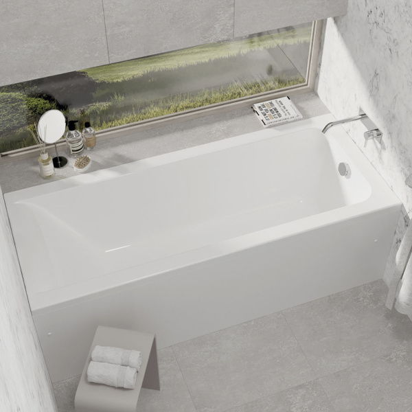 Ванна акриловая Alba Spa Marry 170x70 см ВПР0390000100