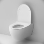 Подвесной унитаз без сиденья FlashClean AM.PM Awe C111700WH Подвесной унитаз без сиденья FlashClean AM.PM Awe C111700WH