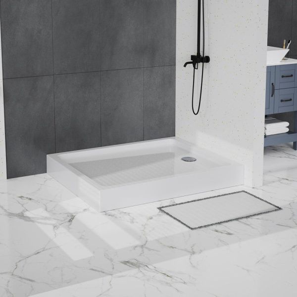 Акриловый поддон 100x120 см BelBagno  TRAY-BB-AH-120/100-15-W белый Акриловый поддон 100x120 см BelBagno  TRAY-BB-AH-120/100-15-W белый