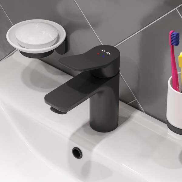 Комплект подвесной мебели 55 см и аксессуаров AM.PM X-Joy BK85GO черный Комплект подвесной мебели 55 см и аксессуаров AM.PM X-Joy BK85GO черный
