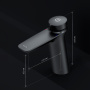 Смеситель для раковины с термостатом Am.Pm Inspire V2.0 черный матовый