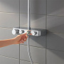 Душевая колонна с термостатом  Grohe Euphoria 26508000 хром Душевая колонна с термостатом  Grohe Euphoria 26508000 хром