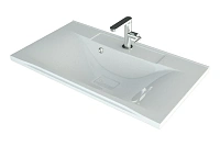Раковина на тумбу Madera Milen 120x44.4 белая 4627173210478