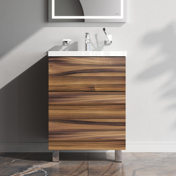 Тумба под раковину Am.Pm Gem 60 см M90FSX0602HF напольная орех