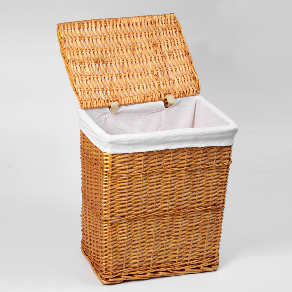 Корзина для белья WasserKRAFT Ammer WB-370-L коричневая