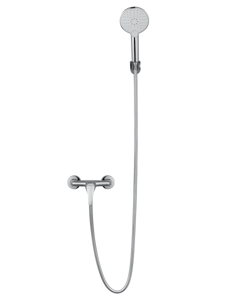 Смеситель для душа с гарнитуром Wonzon & Woghand WW-4540-CR хром глянцевый