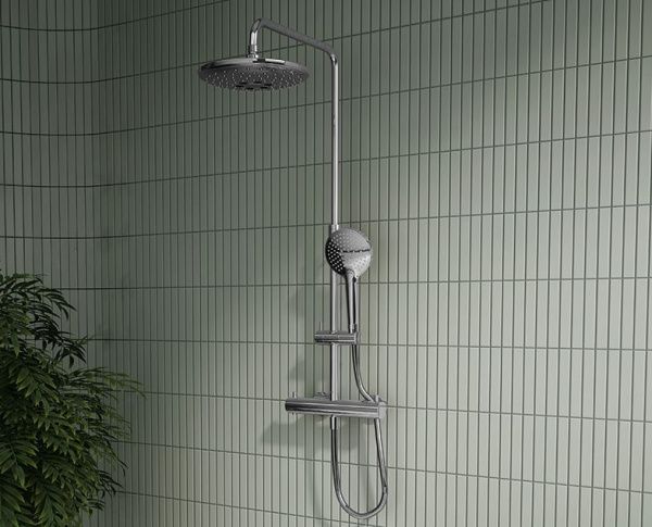 Душевая колонна VitrA Aquaheat A47205EXP хром Душевая колонна VitrA Aquaheat A47205EXP хром