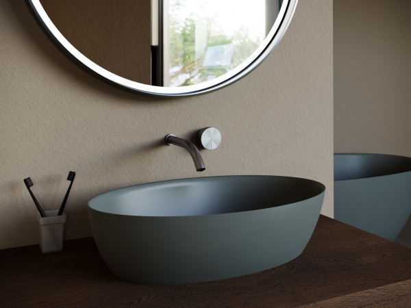 Раковина накладная Salini Alda 60 см 110621M белая