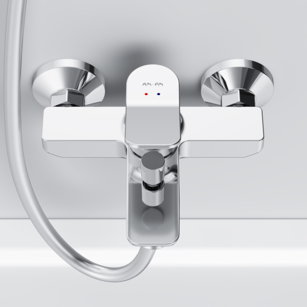 Смеситель для ванны Am.Pm X-Joy F85A10000 хром глянцевый