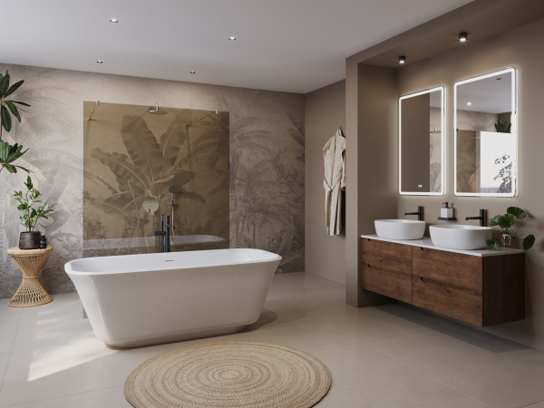 Ванна акриловая BelBagno Due 170x80 BB702-1700-800-K