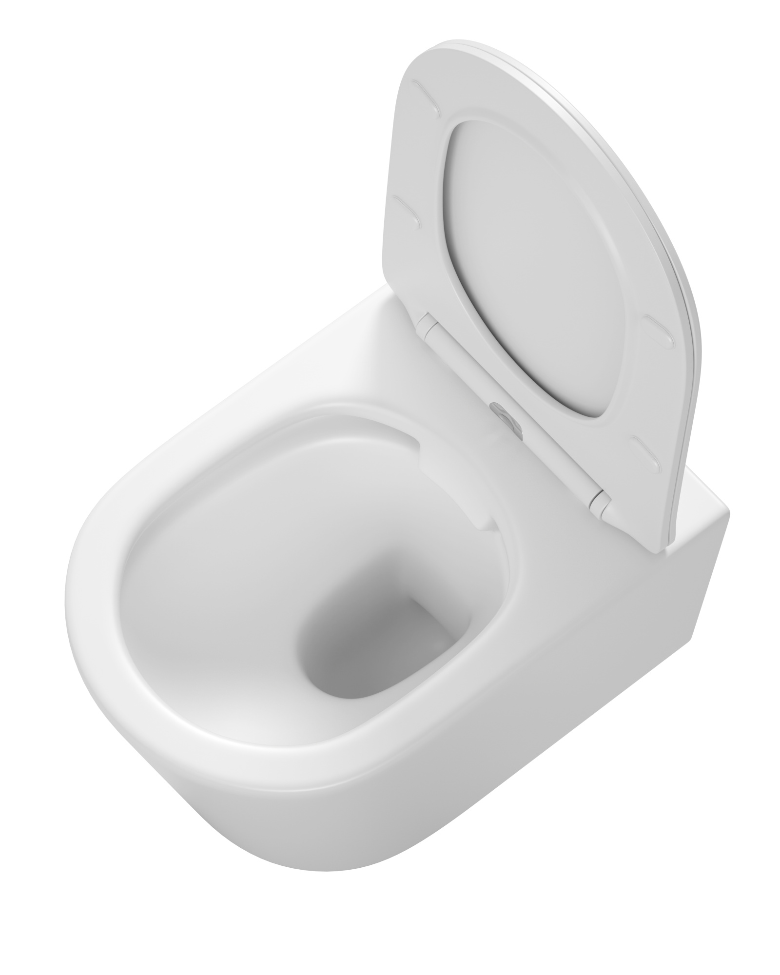 Унитаз подвесной Sapbox Lumara SB1124C1-MW безободковый с микролифтом