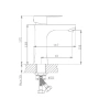 Смеситель для раковины Haiba HB10802 Смеситель для раковины Haiba HB10802
