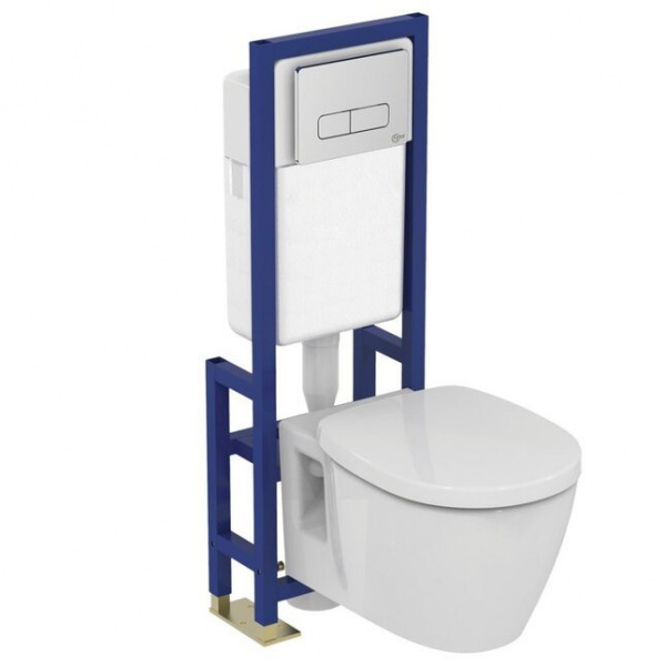 Безободковый подвесной унитаз Ideal Standard CONNECT E814901 Безободковый подвесной унитаз Ideal Standard CONNECT E814901