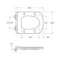 Унитаз подвесной безободковый  BelBagno ARDENTE-C BB3202CHR-MB черный матовый Унитаз подвесной безободковый  BelBagno ARDENTE-C BB3202CHR-MB черный матовый