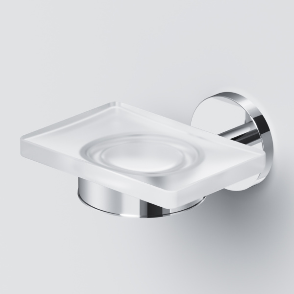 Стеклянная мыльница AM.PM X-Joy A85A34200 хром Стеклянная мыльница AM.PM X-Joy A85A34200 хром