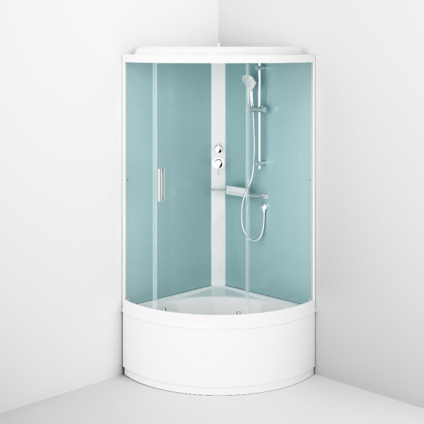 Душевая кабина AM.PM X-Joy 90x90 W88C-401A-090WT профиль белый