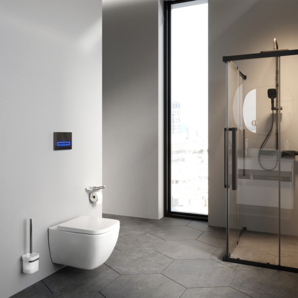 Унитаз подвесной AM.PM Gem C901701SC безободковый с микролифтом