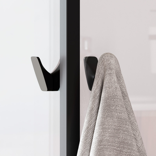 Душевой уголок AM.PM Sunny 120x190x80 W87G-403-12080-BT профиль черный