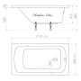 Ванна акриловая Тритон Стандарт 120x70 Ванна акриловая Тритон Стандарт 120x70