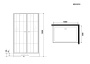 Душевой уголок 100x80x195 Niagara Nova NG-0118-14 с поддоном Душевой уголок 100x80x195 Niagara Nova NG-0118-14 с поддоном