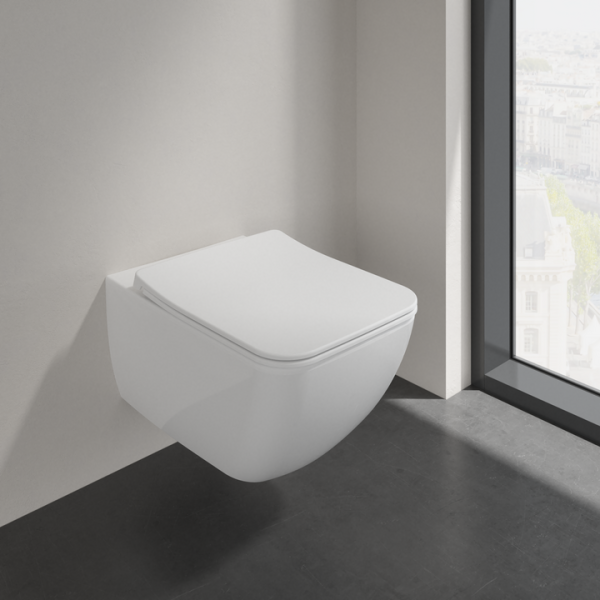 Унитаз подвесной безободковый  Villeroy & Boch Venticello 4611RL01 белый Унитаз подвесной безободковый  Villeroy & Boch Venticello 4611RL01 белый