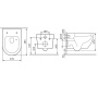 Унитаз подвесной AM.PM Like C801900SC безободковый с микролифтом