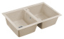 Мойка для кухни каменная 81x50 Paulmark ZWILLING PM238150-BE Мойка для кухни каменная 81x50 Paulmark ZWILLING PM238150-BE