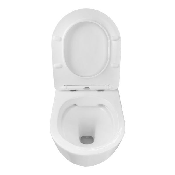 Унитаз Azario Grado AZ-0046 SP подвесной безободковый с микролифтом