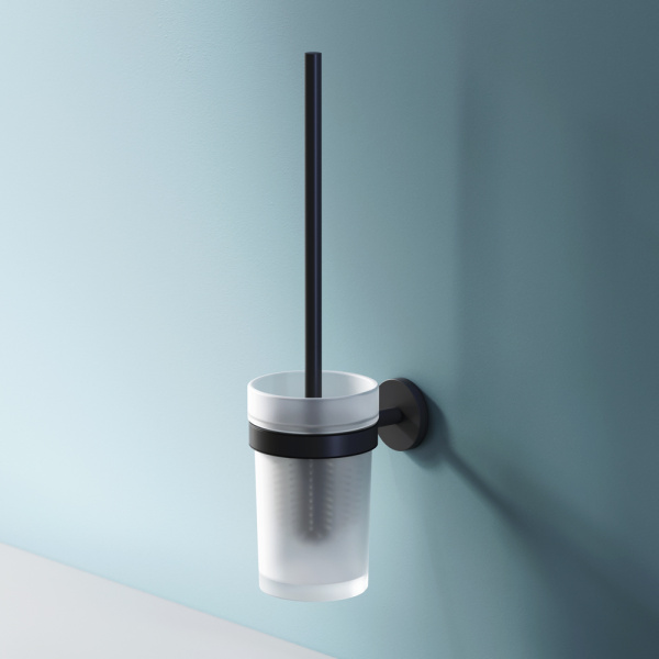 Ершик для унитаза AM.PM X-Joy A85A33322 черный матовый