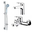 Комплект для ванной комнаты Bravat Eler 3 в 1 F00450CP Комплект для ванной комнаты Bravat Eler 3 в 1 F00450CP