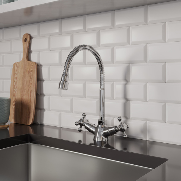 Смеситель для кухни с гибким изливом MILARDO Duplex DUPSB0FM05 Смеситель для кухни с гибким изливом MILARDO Duplex DUPSB0FM05