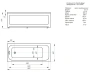 Ванна акриловая 180x80 AQUATEK Мия MIY180-0000001 Ванна акриловая 180x80 AQUATEK Мия MIY180-0000001