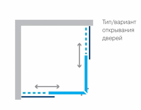 Душевое ограждение квадратное Koller Pool NC90 90х90x185 профиль хром стекло матовое Душевое ограждение квадратное Koller Pool NC90 90х90x185 профиль хром стекло матовое