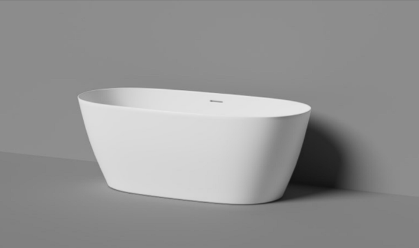 Ванна из искусственного камня Lofo 170x80 UM12122 Solid Surface матовая отдельностоящая