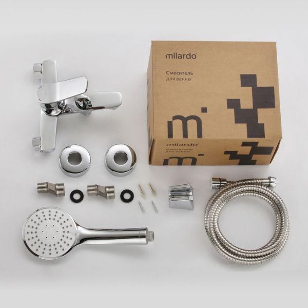 Смеситель для ванны Milardo Enjoy ENJSB00M02 хром Смеситель для ванны Milardo Enjoy ENJSB00M02 хром