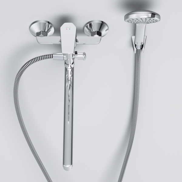 Смеситель для ванны Am.Pm Gem F90A90100 хром глянцевый