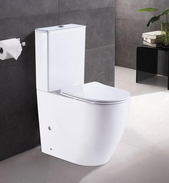 Унитаз-компакт Azario Mirada AZ-1289A безободковый с микролифтом