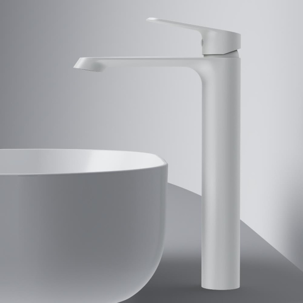 Смеситель для раковины Am.Pm Func белый матовый