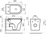 Унитаз BelBagno Flay-R BB053CHR подвесной безободковый