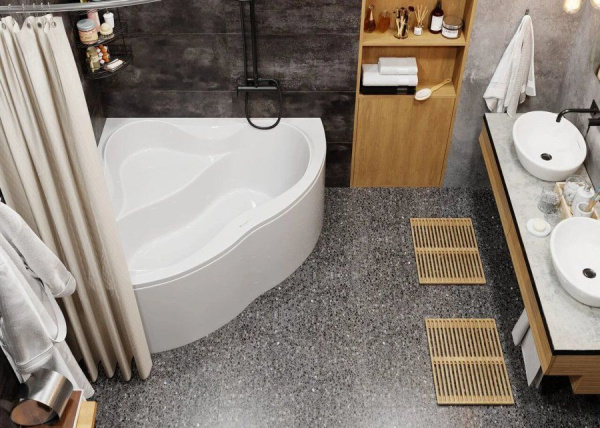 Ванна акриловая Vagnerplast Iris 143x145 VPBA143IRI3X-04