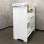 Тумба с раковиной Comforty Севилья 90 см 00-00003083 напольная белая