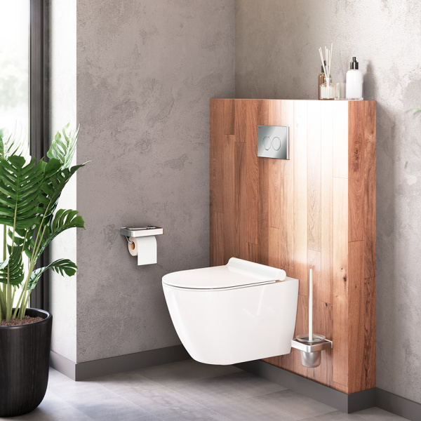 Унитаз подвесной Damixa Apollo DX22C1700SC безободковый с микролифтом